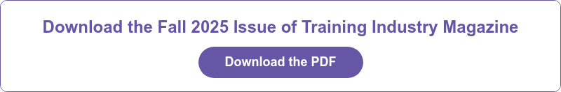 Download the Fall 2025 Issue of Training Industry Magazine