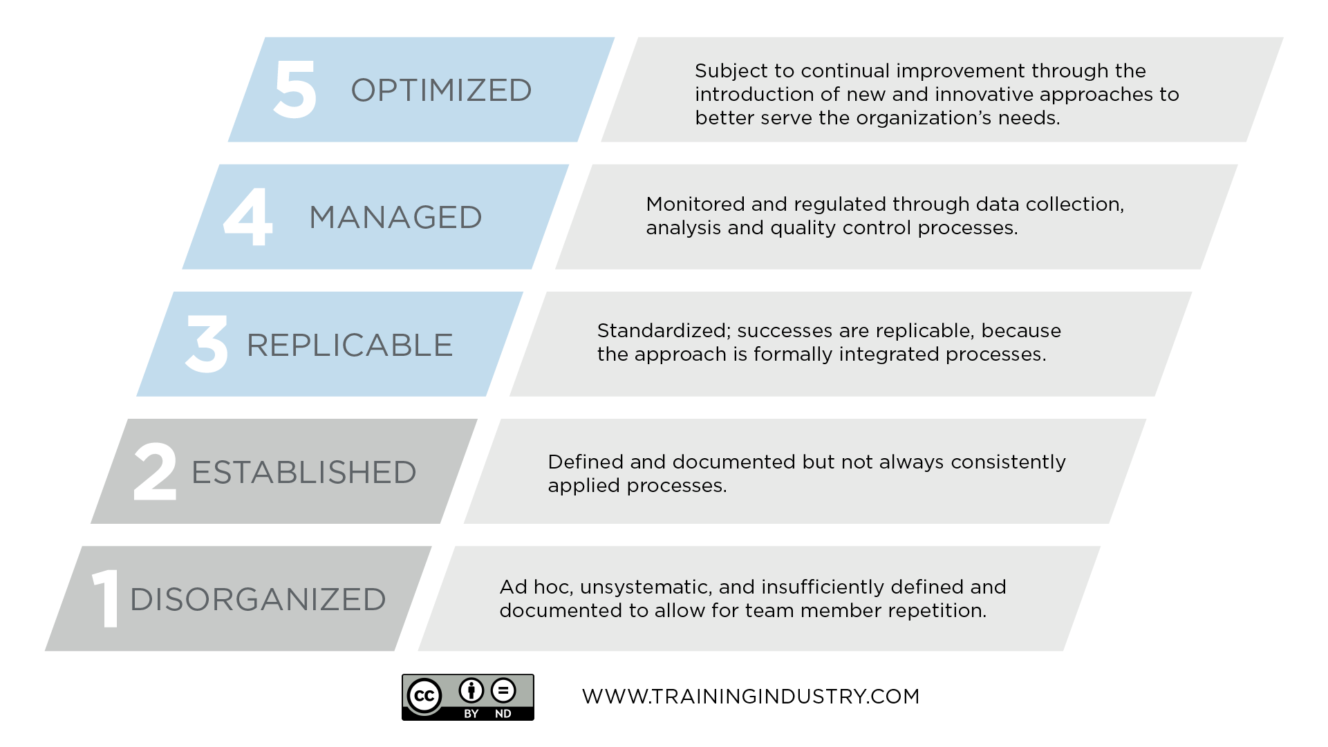 training organization maturity model